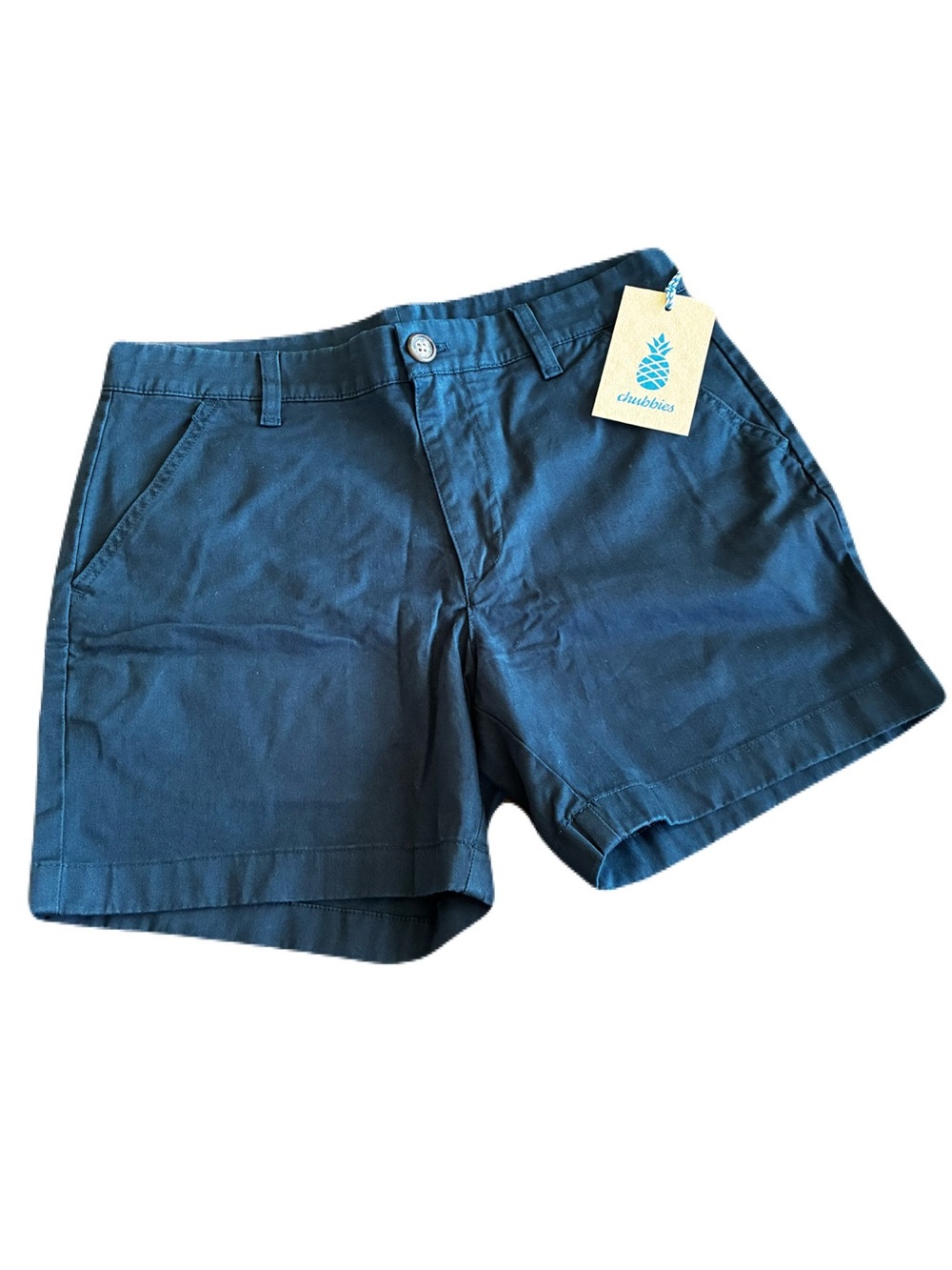 Chubbies The Armadas 5.5” Flat Front Stretch Chino Shorts Men’s 30 Navy